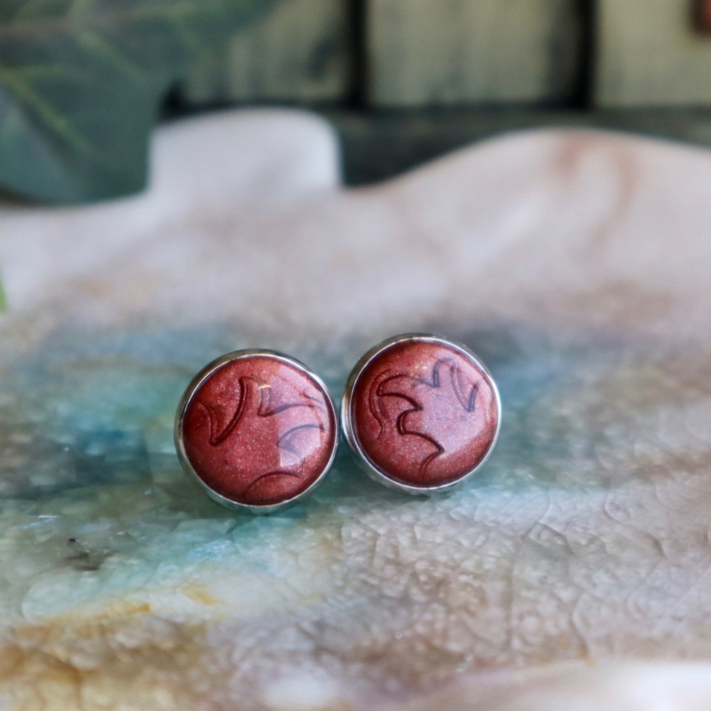 Handmade Polymer Clay Stud Earrings